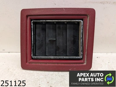 OEM 1979 Chevrolet El Camino DASH VENT LEFT SIDE CORNER PANEL RED BEZEL TRIM Foto 1 de 4