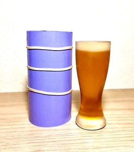 3D silicone Pillar Candle mold Shot glass bottle soap lotion bar mould homemade - Picture 1 of 12