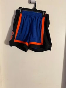 Adult NWT "Hardwood Classics"blk/blue/orange,retro short backetball Size SM - Picture 1 of 2