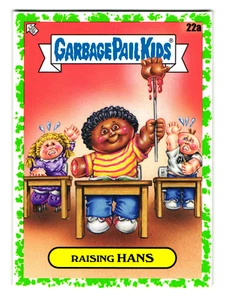 Raising Hans 2020 Garbage Pail Kids Green Parallel Sticker - Picture 1 of 2