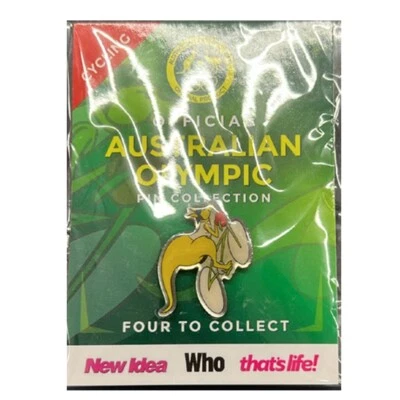 2016 Official Australian Olympic Pin Collection Cycling Four To Collect NEW - image 1 of 3