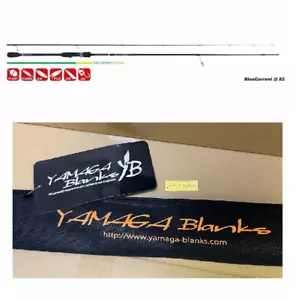 YAMAGA Blanks Blue Current III 82 Canna da pesca da filatura Made in Japan - Foto 1 di 5