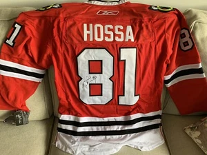 Marian Hossa Signed Blackhawks Jersey - Picture 1 of 3