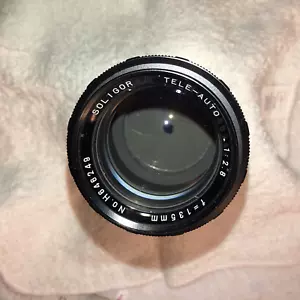 Soligor 135mm Tele-Auto f2.8 Manual Focus - Nikon F Mount/PAI - MI Japan Tested! - Picture 1 of 5