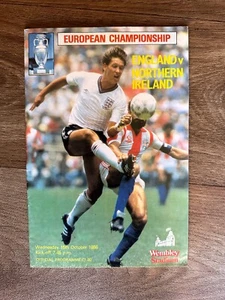 England v Northern Ireland 15/10/86 - Picture 1 of 1