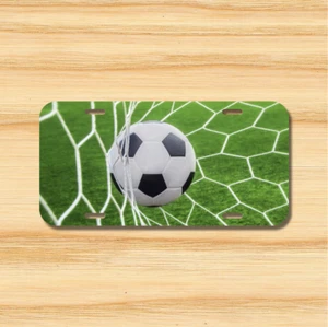 Soccer Football Futbol futbal futebol License Plate Vehicle Auto Tag FREE SHIP - Picture 1 of 3