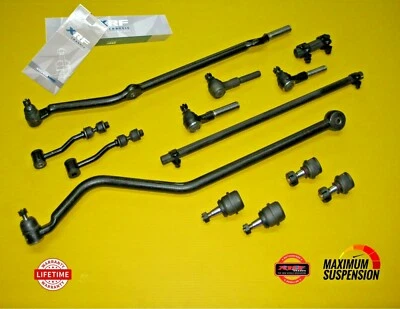 XRF Inner Outer Tie Rod Upper Lower Ball Joint Fits Cherokee  XJ 91-01 LIFE WARR - Image 1 of 4