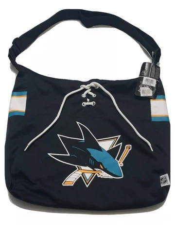 NHL San Jose Sharks Jersey Tote Bag Shoulder Bag Cover