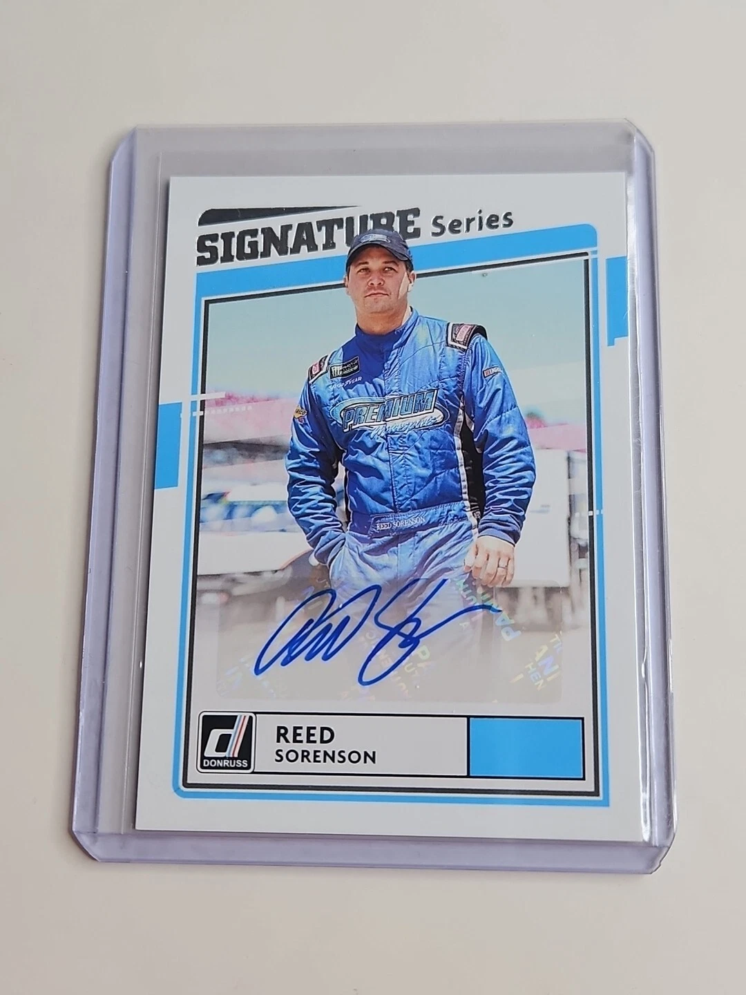 Reed Sorenson 2021 Donruss Racing Signature Series Auto #SS-RS