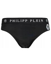 Philipp Plein Logo Applique Nylon Swimwear  - Black
