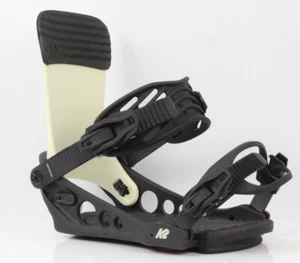 K2 Meridian Snowboard Bindings Medium (US Women's Size 6-10) Yellow New 2022 - Picture 1 of 3