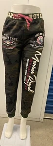 Girl’s Army Green “ Marine Royal” Sweats • Size 2XL - Picture 1 of 3