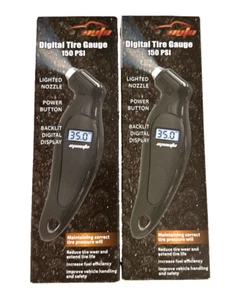2 Digital Tire Pressure Guage Car Bike Truck Auto LCD Meter Tester Gauge Black - Bild 1 von 10