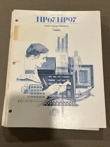 Soluciones de biblioteca para usuarios HP-67/HP-97: impuestos, usadas - Imagen 1 de 1