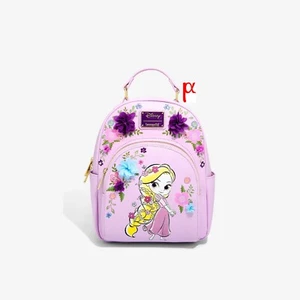 Loungefly Disney Tangled Rapunzel Chiffon Sommer Frühling Blumen Mini Rucksack - Bild 1 von 5