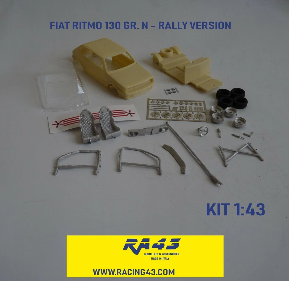 1/43 Fiat Ritmo 130 Gr N Rally version Kit - Immagine 1 di 1