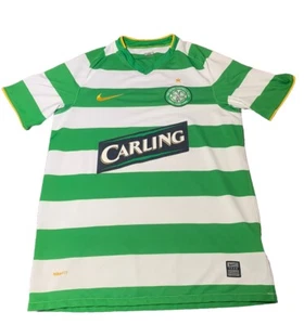 Celtic Home Football Jersey Shirt 07/08 Nike Mens Size S #8 Shulze Carling *pics - Picture 1 of 20