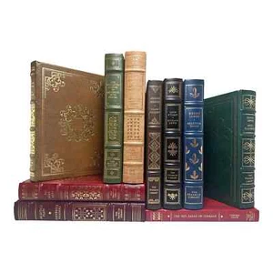 Franklin Library Collection Limited Edition Leather Books - 10 pieces (1976-81) - Picture 1 of 10