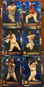 2022 Bowman Chrome SAPPHIRE You Pick Complete Your Set Rookies 1st Prospects RCs