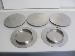 5 Stk. Konditorplatte Torten Kuchenplatte Ø 33cm Edelstahl 18/8 Bäckerei Gastro - Bild 1 von 12