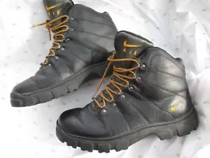 Nike Air ACG 1997 de colección cuero negro alta resistencia senderismo montaña trek bota 13 47,5 - Imagen 1 de 18