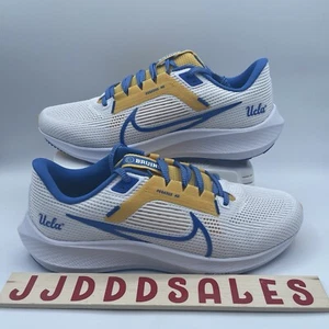 Nike Air Zoom Pegasus 40 UCLA Bruin White Signal Blue DZ5988-100 Men’s Sz 10.5 - Picture 1 of 10