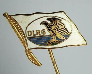 Deutscher Rettungsdienst Emaille Besatzung Stick Pin Anstecker - seltenes Abzeichen - Besatzungsmann - Bild 1 von 5