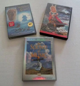 LOT Classic DVD Sound Music Lawrence Arabia Ten Commandment Oscar Winners Award - Picture 1 of 3