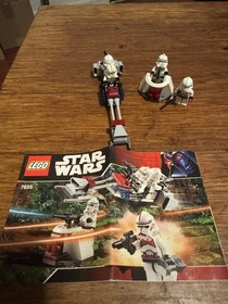 LEGO Star Wars: Clone Troopers Battle Pack (7655) Complete W/ Instructions Used