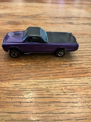Hot Wheels 1967 Custom Fleetside HK Purple El Camino Vintage Redline - Image 1 of 4