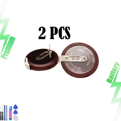 2pcs VL2330 Battery For Land Rover Range Rover Key Fob rechargeable - Image 1 of 4