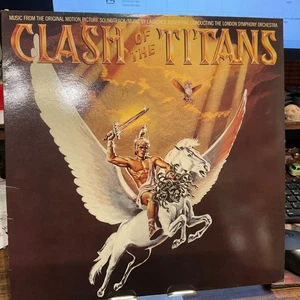 CLASH OF THE TITANS OST 1981 UK PRESS  CBS 73588 NM/VG+ - Picture 1 of 3