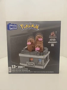 MEGA Pokemon Mini Motion Dugtrio Bauspielzeug Set - 343 Teile NEU Mattel - Bild 1 von 6