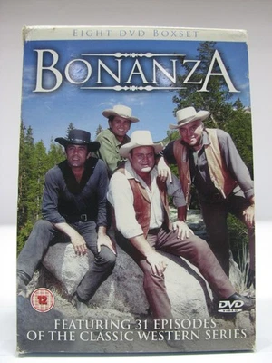 Bonanza 8 x DVD. 31 Episodes. REGION 0 - Image 1 of 3