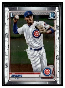 Bowman Draft 2020 #BD-98 Ed Howard Chrome 1° Chicago Cubs - Foto 1 di 2
