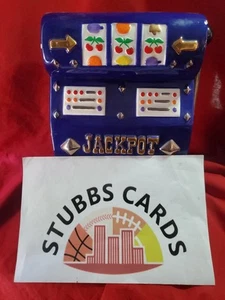 JACKPOT Spielautomat Keramik Keksdose - Jahr 2000 Tonkunst - Bild 1 von 8