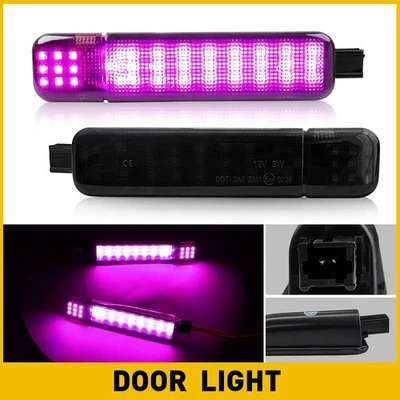 2件装防水门LED室内灯门板礼貌灯适用于雪佛兰 — 第 1/4 张图片