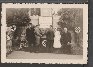 ✔️ DEUTSCHLAND 3. REICH 2. WELTKRIEG MILITÄR FOTOKARTE NAZI SOLDAT - Bild 1 von 2