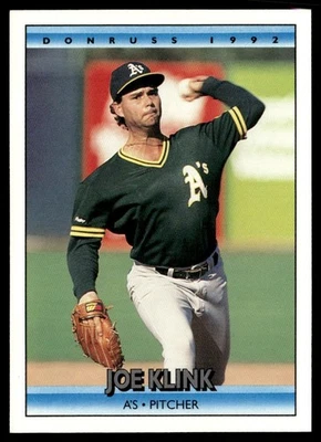 1992 Donruss Joe Klink #183 - Image 1 of 2
