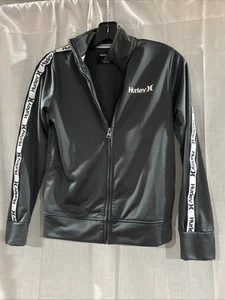 Hurley Youth Zip Size 12 10 To 11 Years Gray Lightweight - Picture 1 of 11