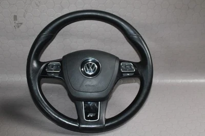 VW Touareg 7P R-Line Lenkrad Multifunktion Lederlenkrad - Bild 1 von 4