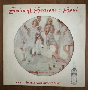 HONG KONG only Picture Disc 45 RPM EP SMIRNOFF VODKA PROMO Seasons & Soul - Picture 1 of 4