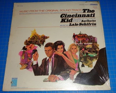 Lalo Schifrin/Ray Charles THE CINCINNATI KID Soundtrack - MGM SE-4313 SEALED - Image 1 of 2