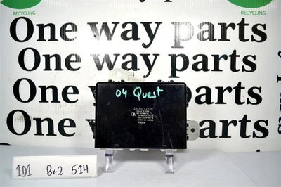  284505Z100 Nissan Quest 04-05 Módulo de unidad de control de bloqueo antirrobo 1D1 514 B2 Foto 1 de 4