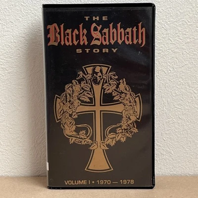 BLACK SABBATH - THE BLACK SABBATH STORY Vol.1 1970-1976 JAPAN VHS VIDEO Vol.1 - Bild 1 von 4