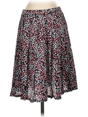 Falda de seda negra Martin + Osa para mujer 4 Foto 1 de 2