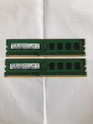 Samsung RAM 2x2 ( 4GB )1Rx8 PC3- 10600U Server RAM, Life Time Warranty,New. - Image 1 of 2
