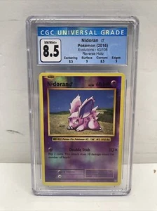 2016 Nidoran Pokémon Evolutions 43/108 Reverse Holo CGC 8.5 NM/Mint+ With Subs - Bild 1 von 3
