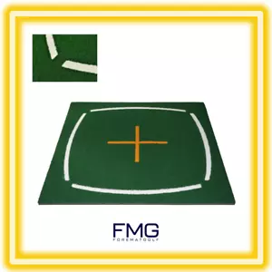 GOLFMATTE 150 X 150 CM LEHRMATTE TRAINING ÜBEN DRIVING RANGE PITCHING CHIP - Bild 1 von 10