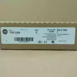 NEW FACTORY SEALED AB 1747-L524 /C SLC 500 CPU PROCESSOR UNIT MODULE 1747L524 - Picture 1 of 1